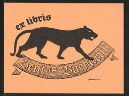 Exlibris Bent F. Buchardt, Jaguar - Ex-Libris