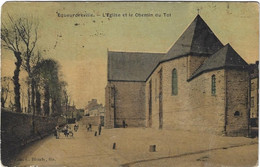 50   Equeurdreville   Environs De Cherbourg    -  L'eglise Et Le Chemin Du Tot - Equeurdreville