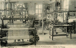 Voiron * école Nationale Professionnelle * Atelier De Tissage * Métier à Tisser - Voiron