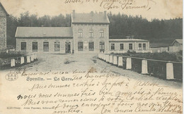 SPONTIN : La Gare - RARE VARIANTE - Cachet De La Poste 1904 - Assesse