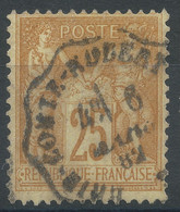Lot N°61724   N°92, Oblitéré Cachet à Date Des Ambulants De BRIE COMTE ROBERT 1882 - 1876-1898 Sage (Type II)