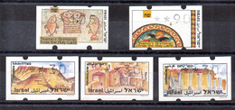 Israel Serie Distribución Lote 5 Unidades  ** - Franking Labels