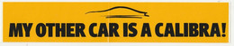Sticker OPEL My Other Car Is A Calibra - Stickers