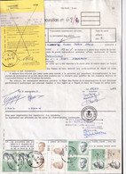 DDZ 426 - Procuration De La Poste TP Velghe HAVELANGE 1989/1994 - Signée Mme Dupuis à 5370 FLOSTROY - Dépliants De La Poste