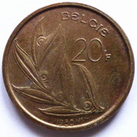 Belgium 1980 - 20 Francs [KM# 159] - 20 Frank