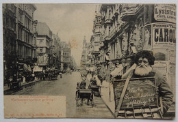 Cpa, AK, Berlin, Streichhölzer Verkäufer, Marchand D'allumettes, Friedrichstrasse, Deutschland, Années 1900 - Händler