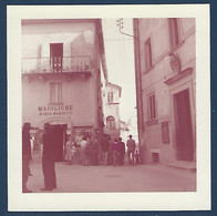 Photo Véritable Année 1957, Vue De San Marino. Boutique Maioliche-Maria Mariotti,touristes - Orte
