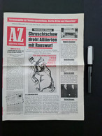 Allierten-Zeitung – Allierten Museum Berlin, 12.8.2011 – 81.2012 - Politik & Zeitgeschichte