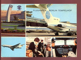 CPM Allemagne Flughafen BERLIN  Tempelhof Multi Vues - Tempelhof