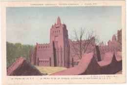 Paris : Exposition 1931 : Exposition Coloniale Internationale : Palais De L'A.O.F. : Colorisée - Mostre