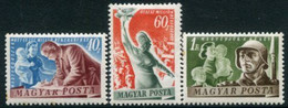 HUNGARY 1950 Peace  MNH / **.  Michel 1139-41 - Neufs