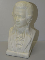 ANCIEN BUSTE MOZART En PLATRE COLLECTION DECO OBJET DE VITRINE XXe - Autres & Non Classés