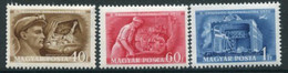 HUNGARY 1950 Industry Exhibition MNH / ** Michel 1117-19 - Nuevos