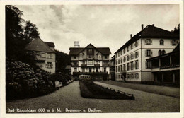 CPA AK Bad Rippoldsau Brunnen - U. Badbau GERMANY (738842) - Bad Rippoldsau - Schapbach