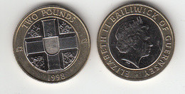 Guernsey Two Pound Coin Superb Uncirculated Dated 1998 - Guernesey