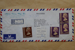 U3 CHINA HONG KONG BELLE LETTRE RECOM.1979 KOWLOON POUR MAASTRICHT NEDERLAND+ AFFRANC. INTERESSANT - Cartas & Documentos