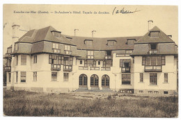 - 1373 -  KNOCKE SUR MER   St-Andrew's Hotel - Knokke