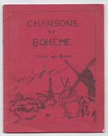 Chansons De Bohême, Christian Brun, Poèmes, Paris, Montmartre, Edith Piaf, Envoi De L'auteur, Vers 1964 - Auteurs Français