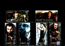 NEW ZEALAND - 2013  THE HOBBIT   SET  MINT NH - Nuevos