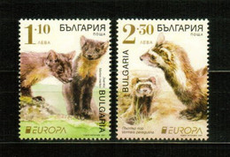Europa CEPT 2021 BULGARIA Endangered National Wildlife - Fine Set MNH - Ongebruikt