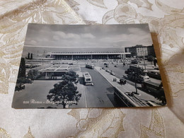 CARTOLINA ROMA- STAZIONE TERMINI-  NON VIAGGIATA - ANNI 50 - Stazione Termini