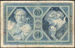 Germany 1915 - 20 Mark Ser. A [Kr. 63] - 20 Mark