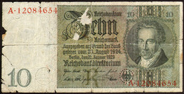 Germany 1929 - 10 Mark Ser. A [Kr. 180a] - 10 Mark