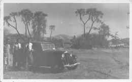 09612 "FOTOCARTOLINA ANNI '30 CON AUTO LANCIA DELL'EPOCA - ERITREA" ANIMATA - CART. ORIG. SPED. - Eritrea