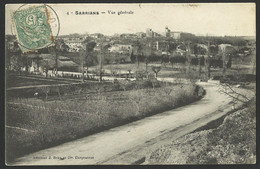 SARRIANS Vue Generale Old Postcard (see Sales Conditions) 04104 - Sarrians
