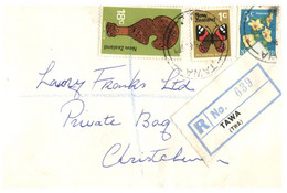 (RR 2) New Zealand FDC Posted Registered To Christchurch - 1970's - Lettres & Documents
