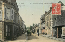 / CPA FRANCE 76 "Goderville, Rue Du Havre" - Goderville