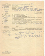 PONTS ET CHAUSSEES , Vienne , Route De Poitiers à Confolens , Autorisation De Cloturer , 1965 , 4 Pages, Frais Fr 1.95 E - Non Classés