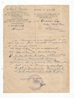 Courrier , Militaria , 3 E Région Militaire , Quartier FOCH-RENNES, 1949 , Cachets , Frais Fr 1.75 E - Zonder Classificatie