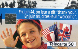 TELECARTE  France Telecom  50 UNITES 600.000 Ex.   1994 - Telecom Operators