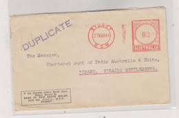 AUSTRALIA,1941 SYDNEY Nice Cover To PENANG MALAYA - Covers & Documents