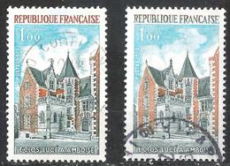 FRANCE Yvert 1759 With Colourdifferences Especially In Republique Française - Used Stamps