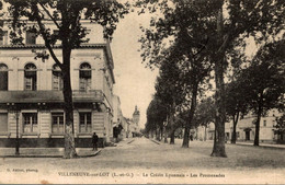 VILLENEUVE SUR  LOT  LE CREDIT LYONNAIS LES PROMENADES - Tournon D'Agenais