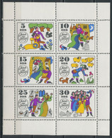 DDR 1969 Kleinbogen Mi.-Nr. 1450-1455 Märchen IV Postfrisch ** - 1950-1970