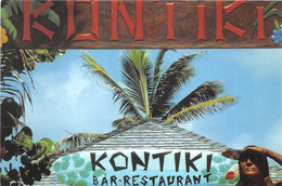 GUADELOUPE - BAIE ORIENTALE SAINT MARTIN - KONTIKI BEACH - BAR RESTAURANT - Saint Martin