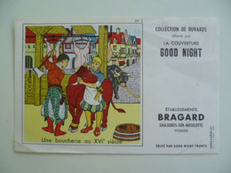 Buvard - Collection De Buvards Offert Par La Couverture Good Night / établissements Bragard Vosges - Collections, Lots & Series