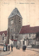 78 Yvelines Beynes église Place Animée Pub Chocolat Menier - Beynes