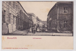 88737 Ak Sommerfeld Schlossstrasse Mit Kindern Um 1900 - Neumark
