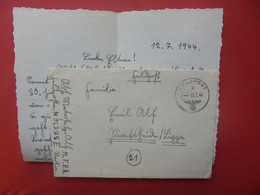 3eme REICH 1944 Avec Contenu - Covers & Documents