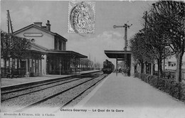 77-CHELLES-GOURNAY- LE QUAI DE LA GARE - Chelles