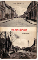 80079 Mehrbild Ak Gruss Aus Reppen Richterstrasse Und Sternbergerstrasse 1908 - Neumark
