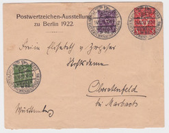 77663 DR Ganzsachen Umschlag PU67 Berlin Postwertzeichen Ausstellung 1922 - Buste