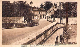 78 Yvelines Beynes La Mauldre Au Pont De L étendard Et L Entrée Du Village - Beynes