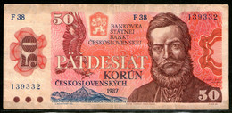 Czechoslovakia,50 Koroni 1987,P,96a,as Scan - Tsjechoslowakije