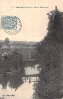 78 Yvelines Beynes Le Pont Neuf Les Enfants Env à Prunier Orvilliers Signée Charlemagne - Beynes