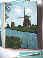 Nederland Holland Pays Bas Kinderdijk Met Molens Op Een Rijtje - Kinderdijk